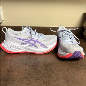 ASICS Mens Superblast 2 Running Shoes - Blue Fade/ Edo Purple